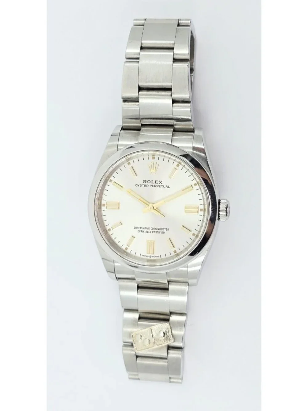 Rolex 126000 Oyster Perpetual 36mm Dominos Pizza Mens Watch in Silver Steel 2020